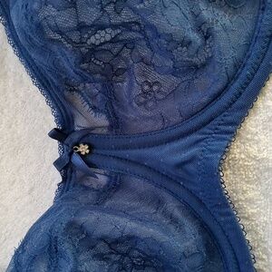 Wacoal Lace Underwire Bra in Blue 38D